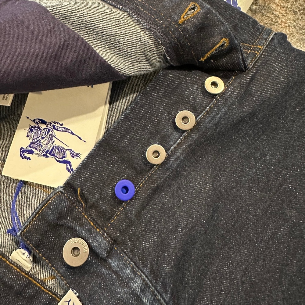 Burberry Knightsbridge Denim Jeans Mens 36 BNWT + Box